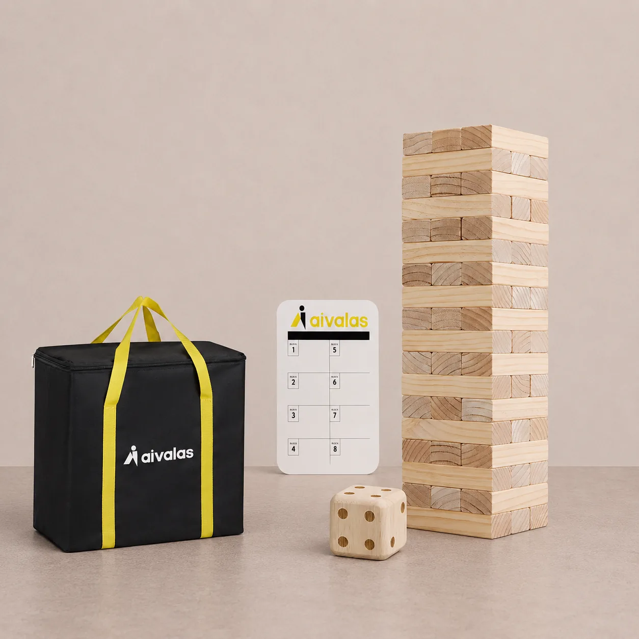 Giant Tumble Tower Game