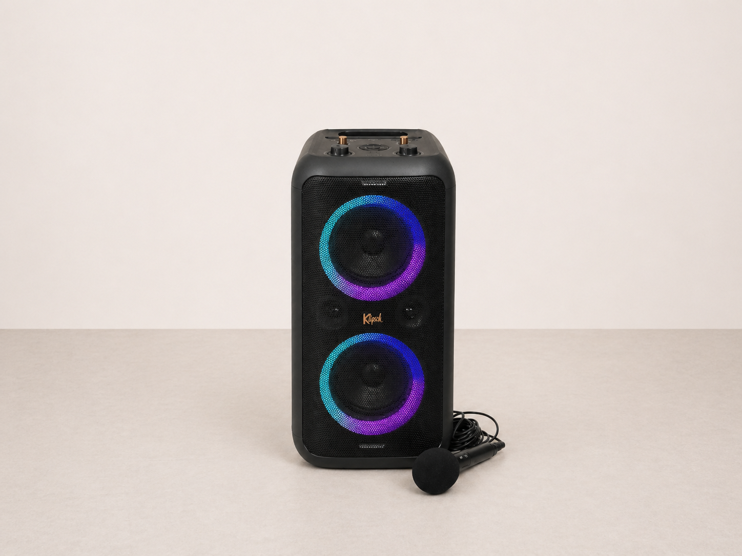 Party Speaker with Wired Mic