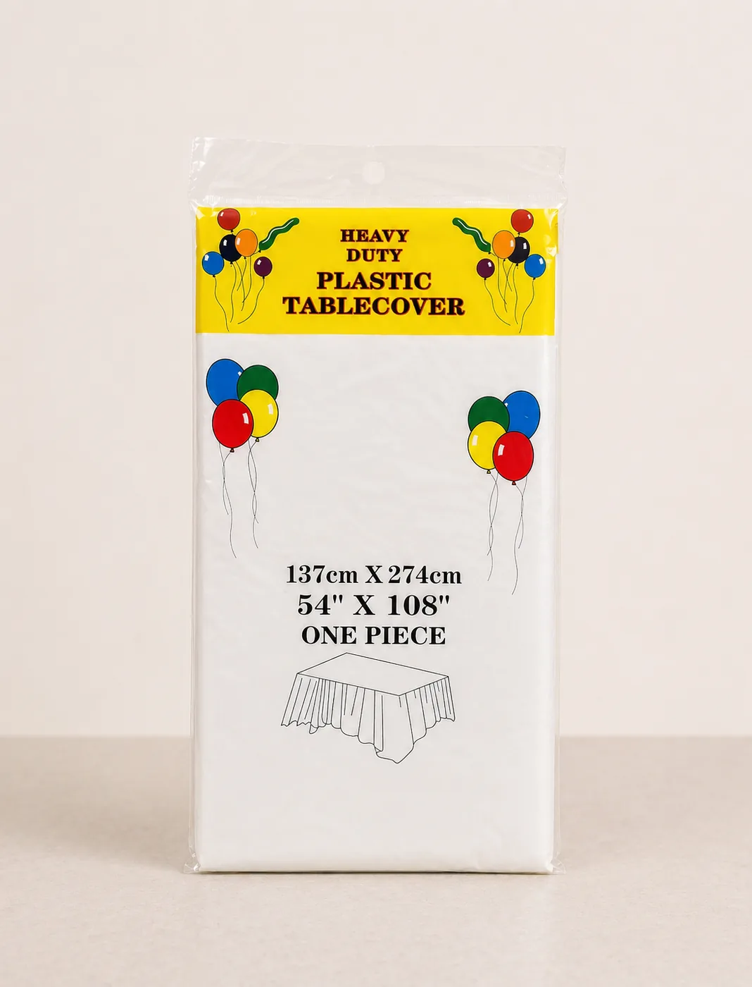 Rectangular Disposable Table Cover