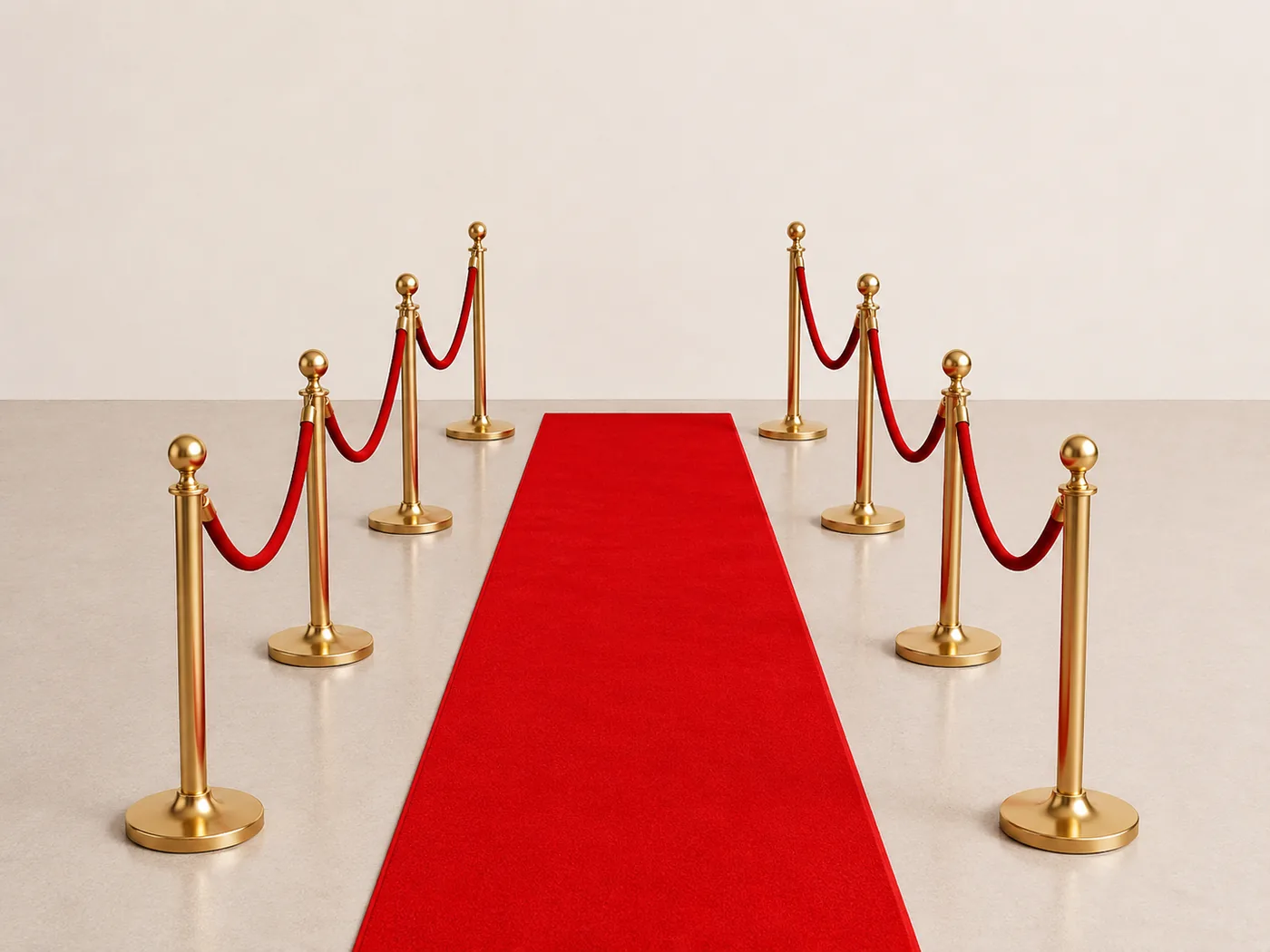 Stanchion & Red Carpet Set